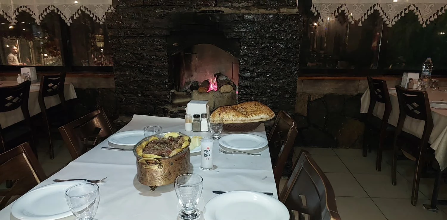 Restaurant dining area